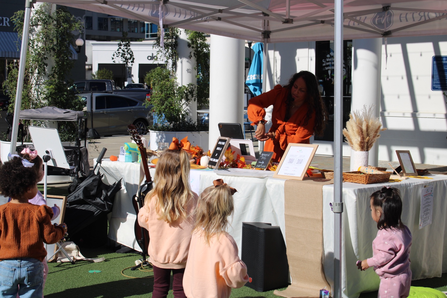 An interactive outdoor music experience for little learners.